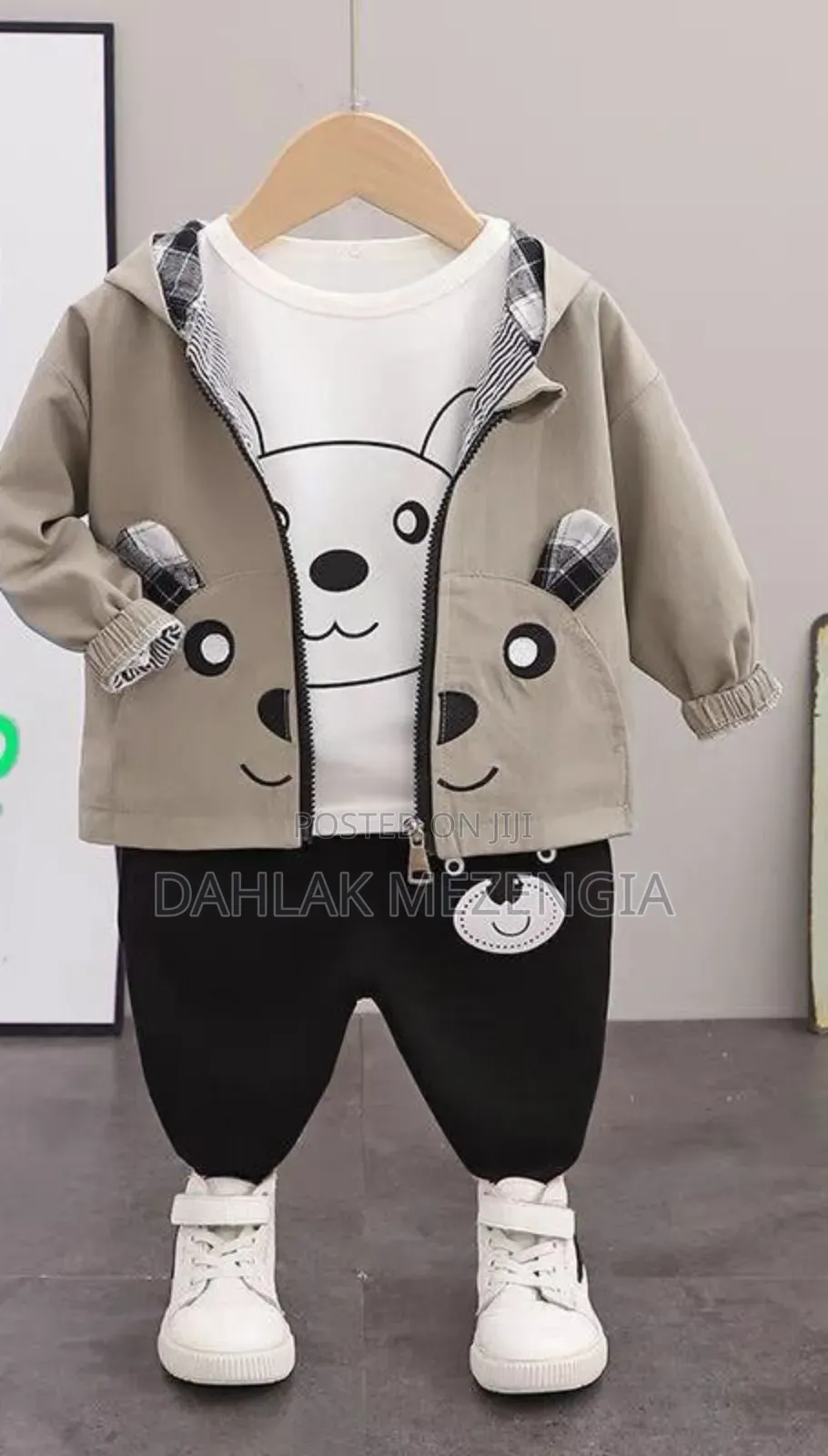 3 Pieces Jacket and T-Shirts and Pant