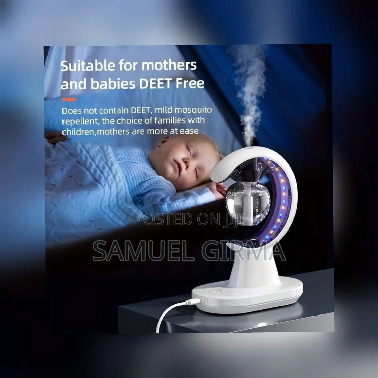 Multifunctional Humidified Mosquito Repellent Lamp