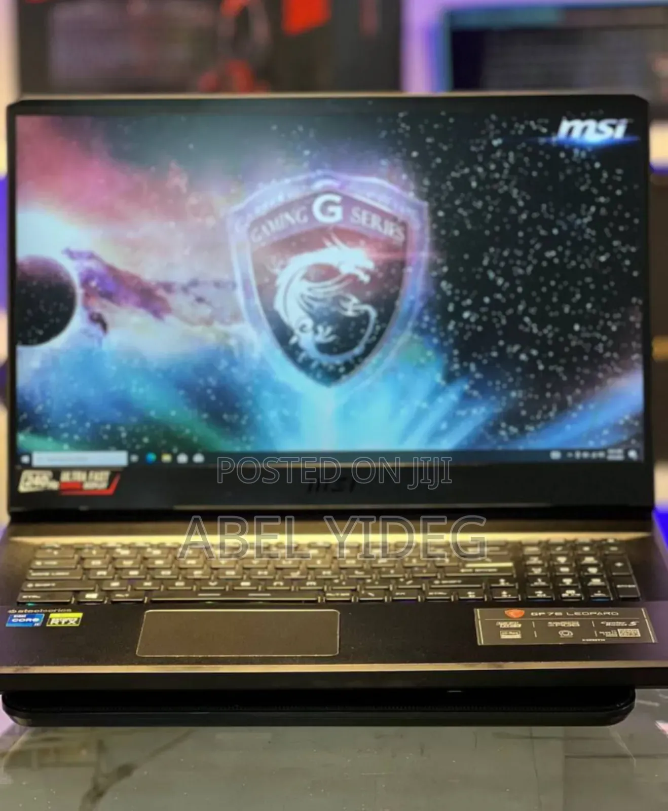New Laptop MSI GP75 Leopard 16GB Intel Core I7 SSD 1T