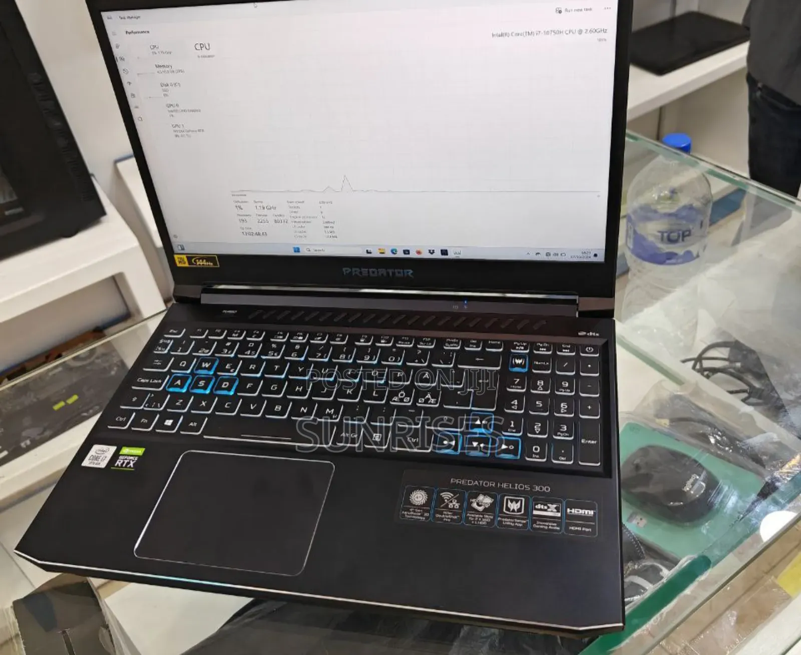 New Laptop Acer Predator Helios 300 16GB Intel Core I7 SSD 1T