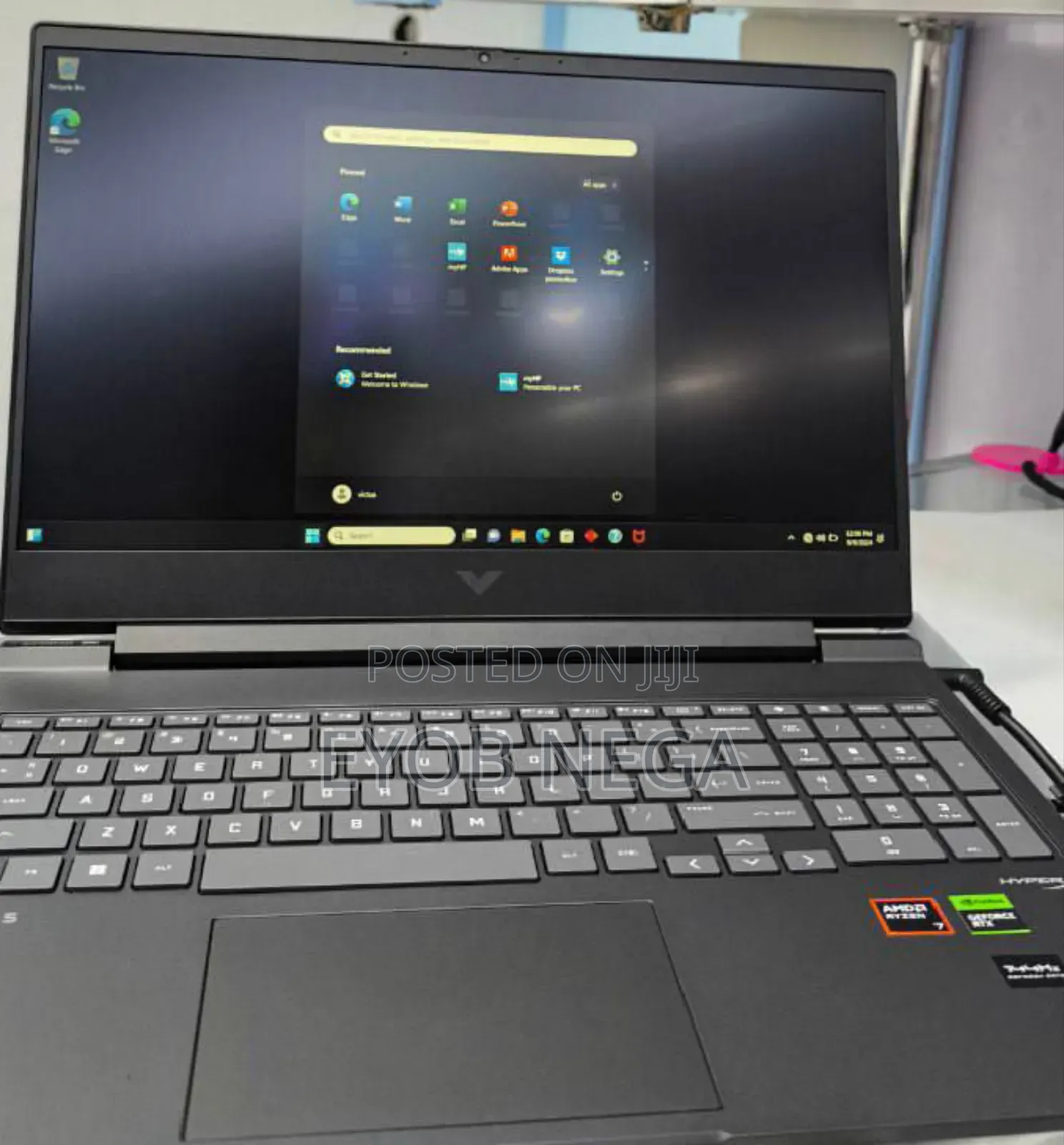 New Laptop HP Victus 16 16GB AMD Ryzen 7 SSD 512GB