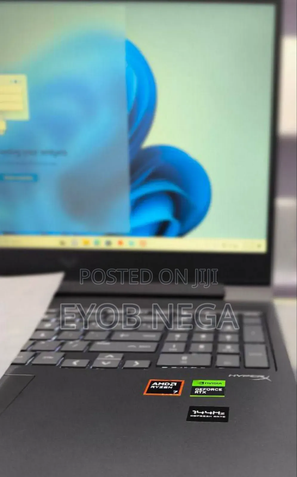 New Laptop HP Victus 16 16GB AMD Ryzen 7 SSD 512GB