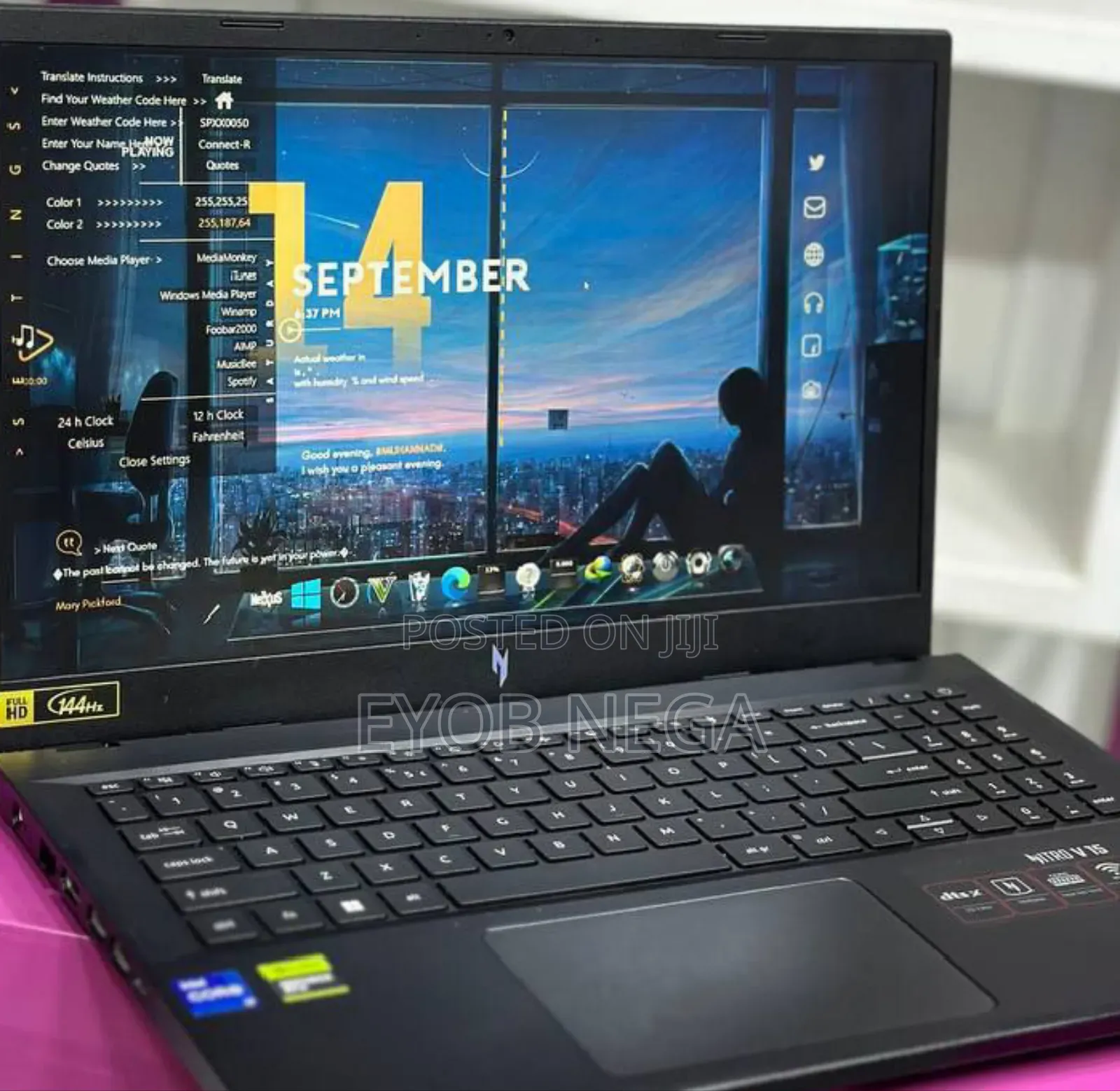 New Laptop Acer Nitro 5 16GB Intel Core I7 SSD 512GB