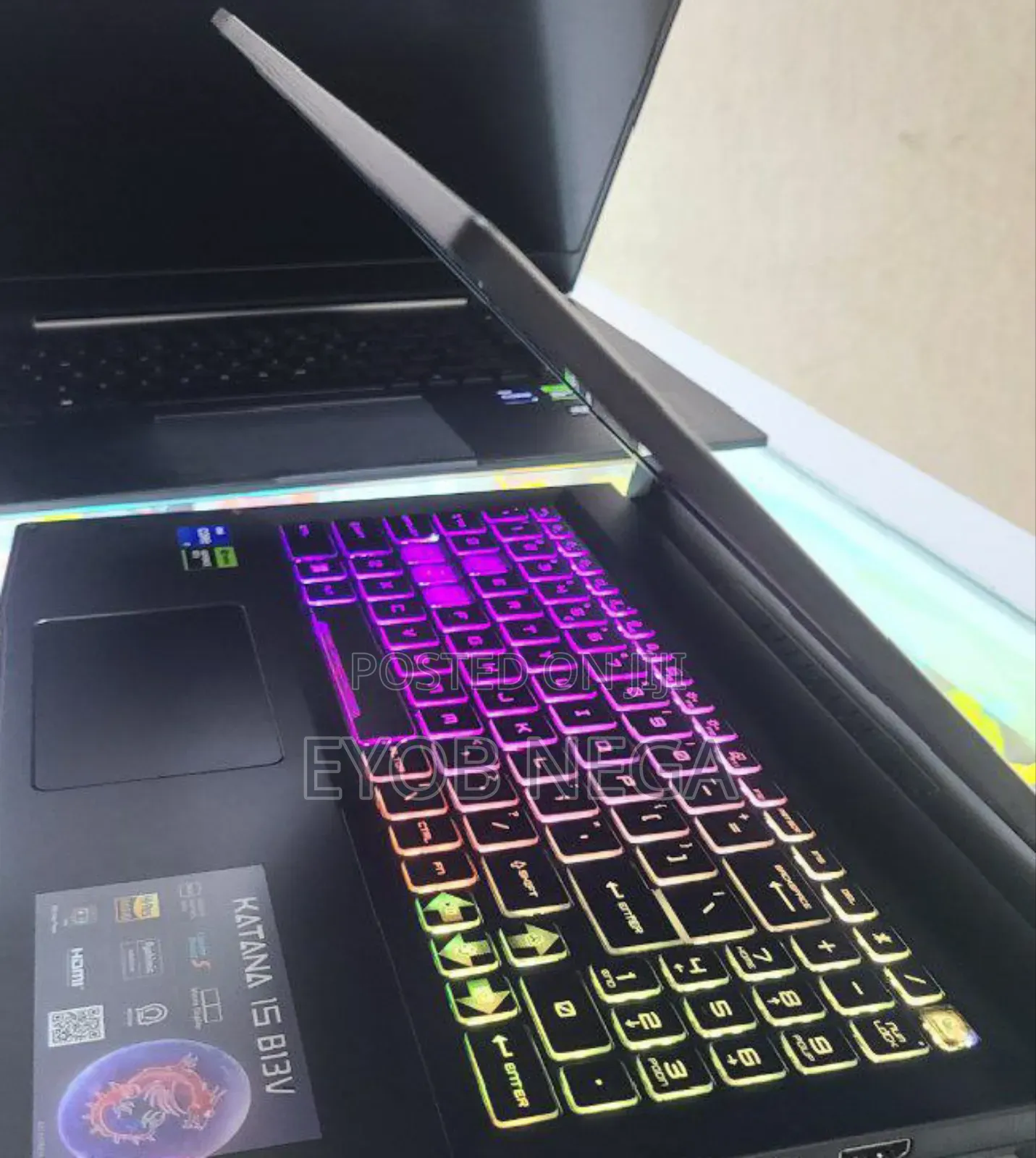 New Laptop MSI Katana GF66 16GB Intel Core I7 SSD 1T