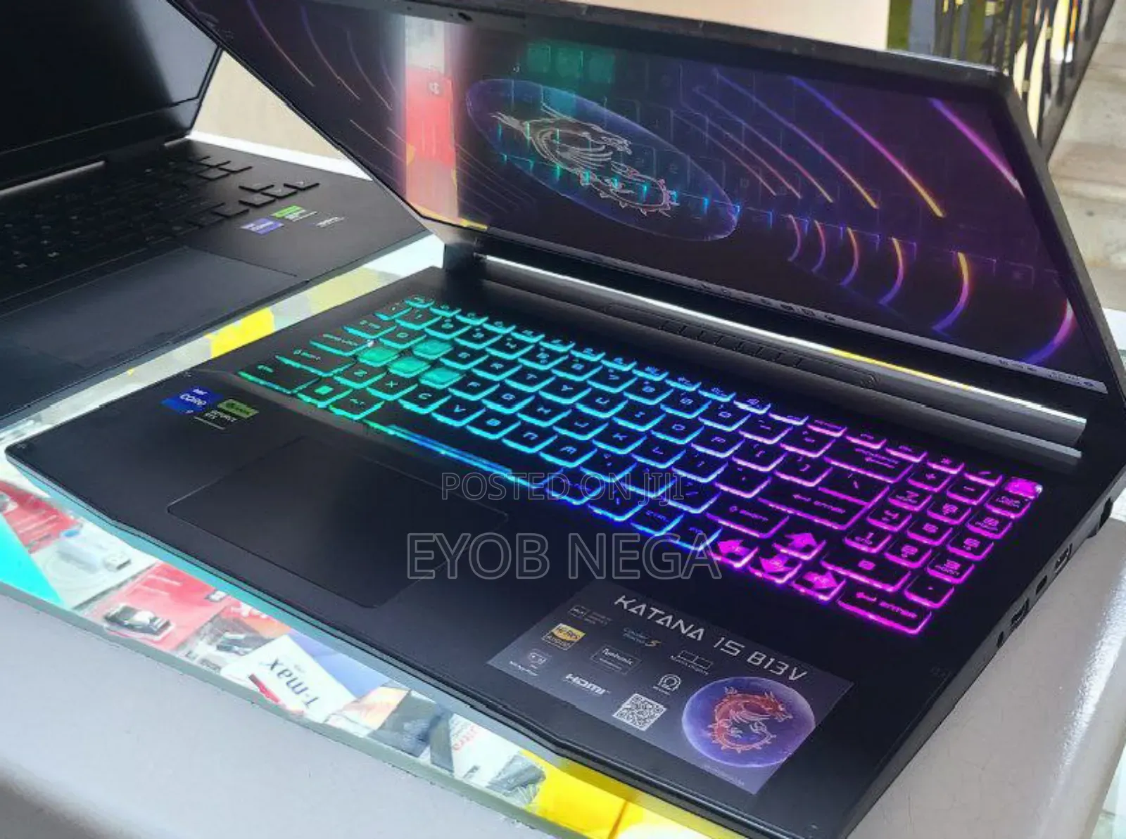 New Laptop MSI Katana GF66 16GB Intel Core I7 SSD 1T