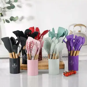 Photo - Silicon Kitchen Utensil Set