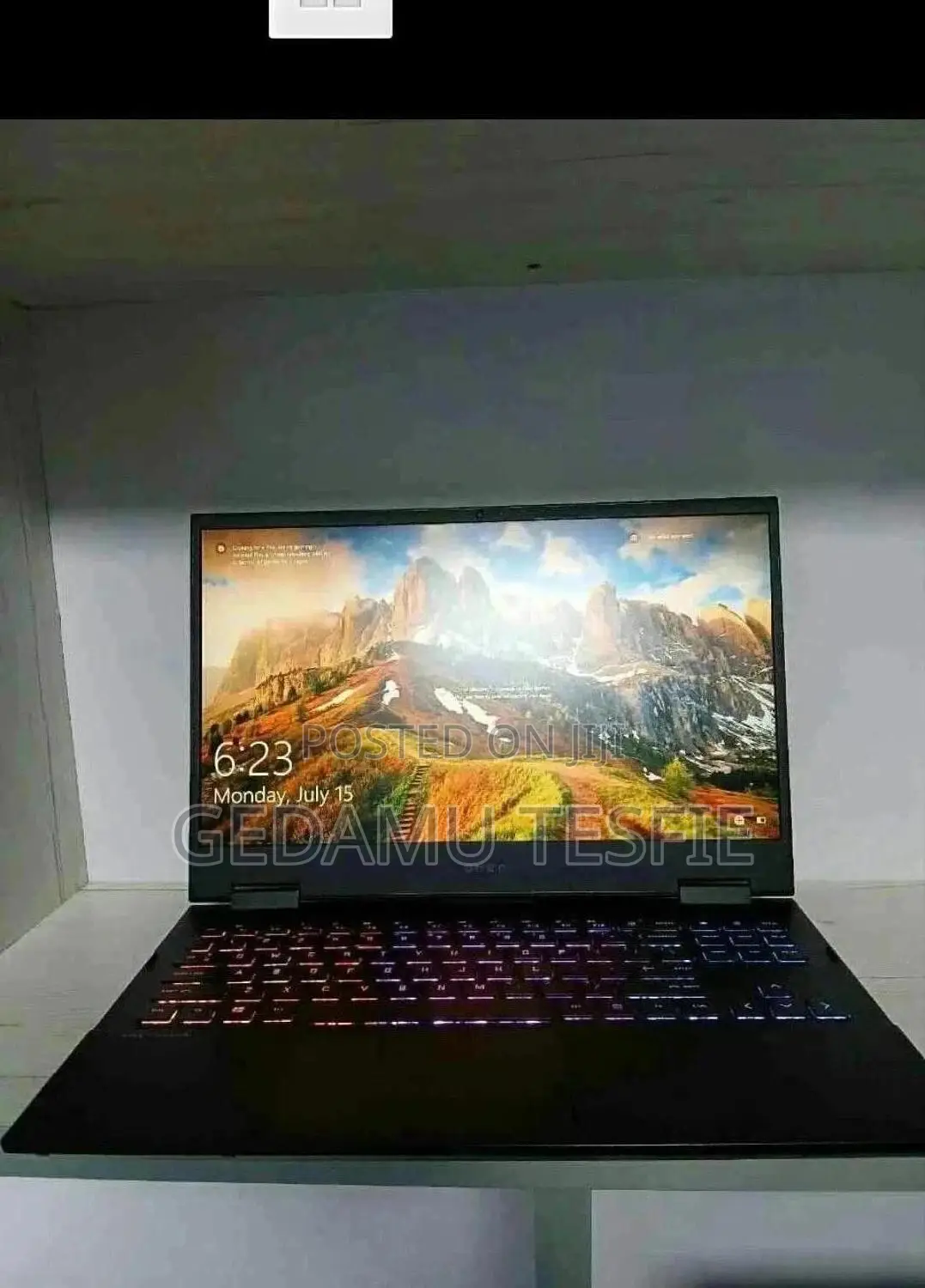 New Laptop HP Omen 15 16GB Intel Core i7 SSD 1T