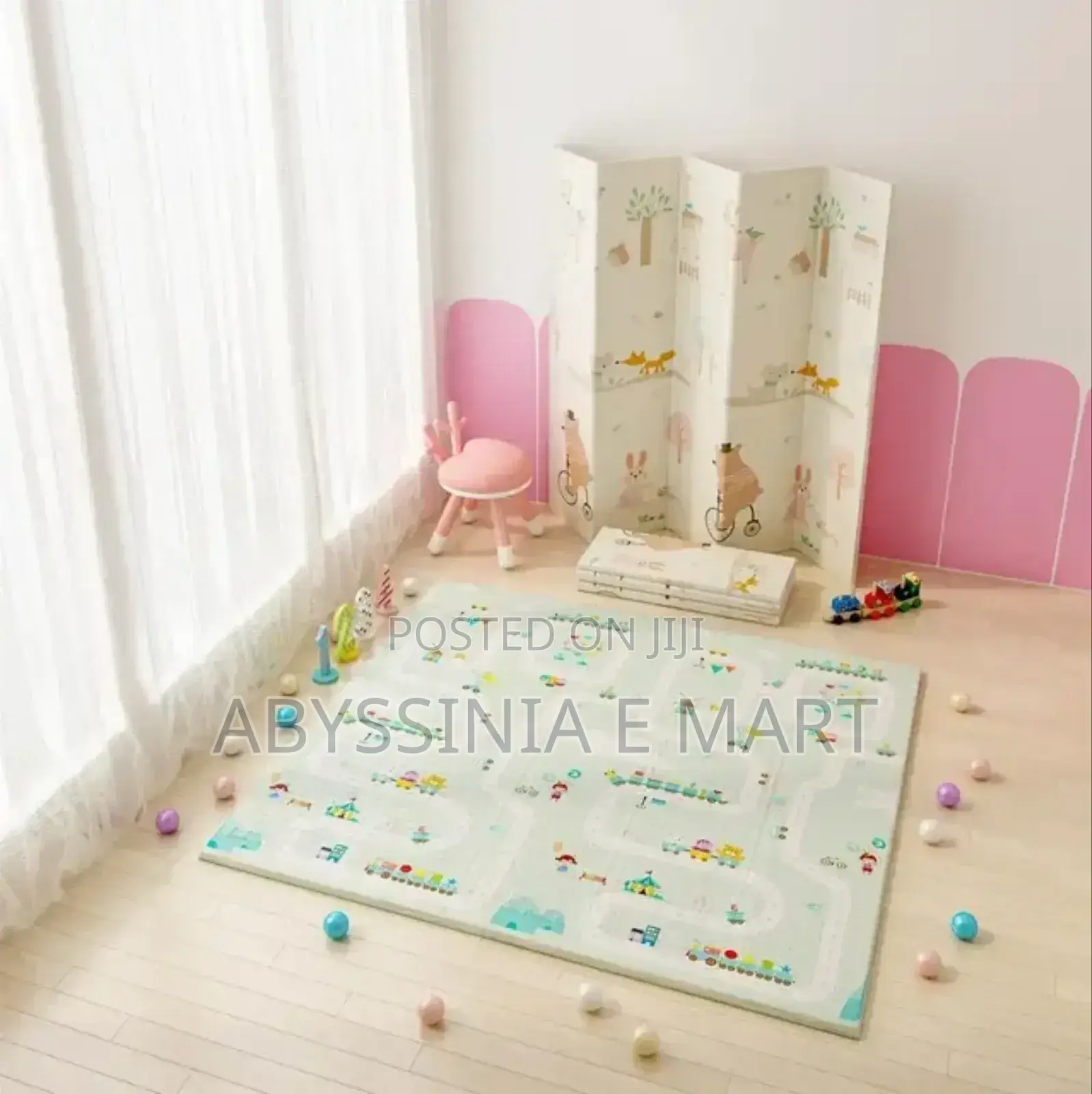 Double-Sided Baby Play Mat