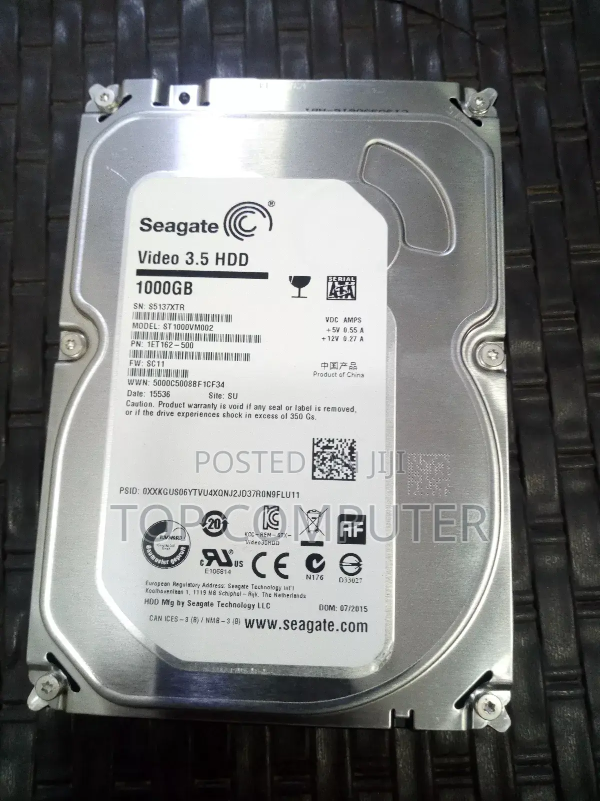 Desk Top Hard Disk