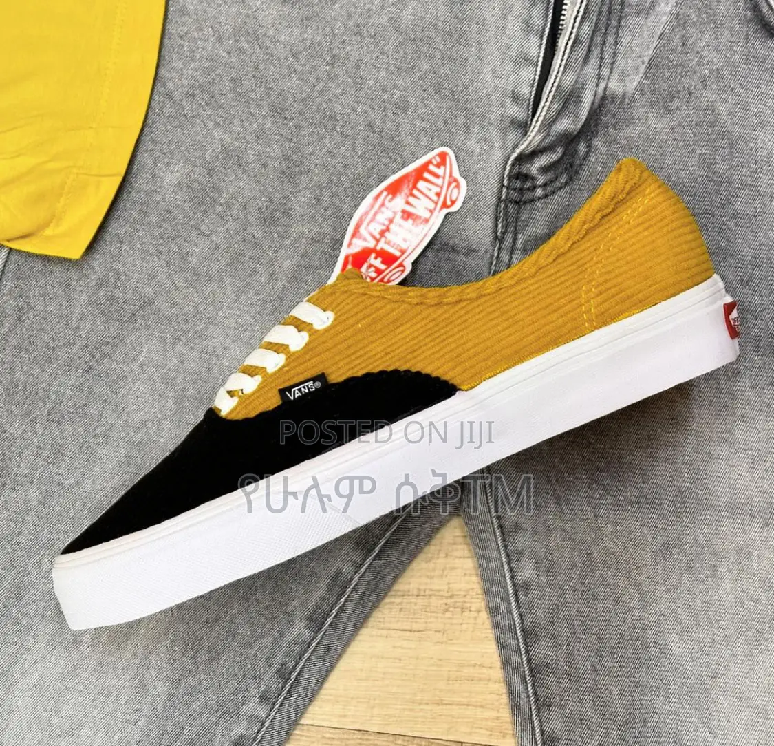Original Vans PRO ERA ‘Yellow Velvet’ Low Top Men’S Shoes