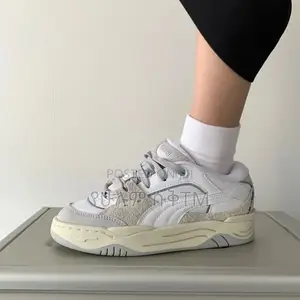 Photo - Original Puma 180 ‘Vapor Gray’ Women’S Chunky Sneakers Shoes