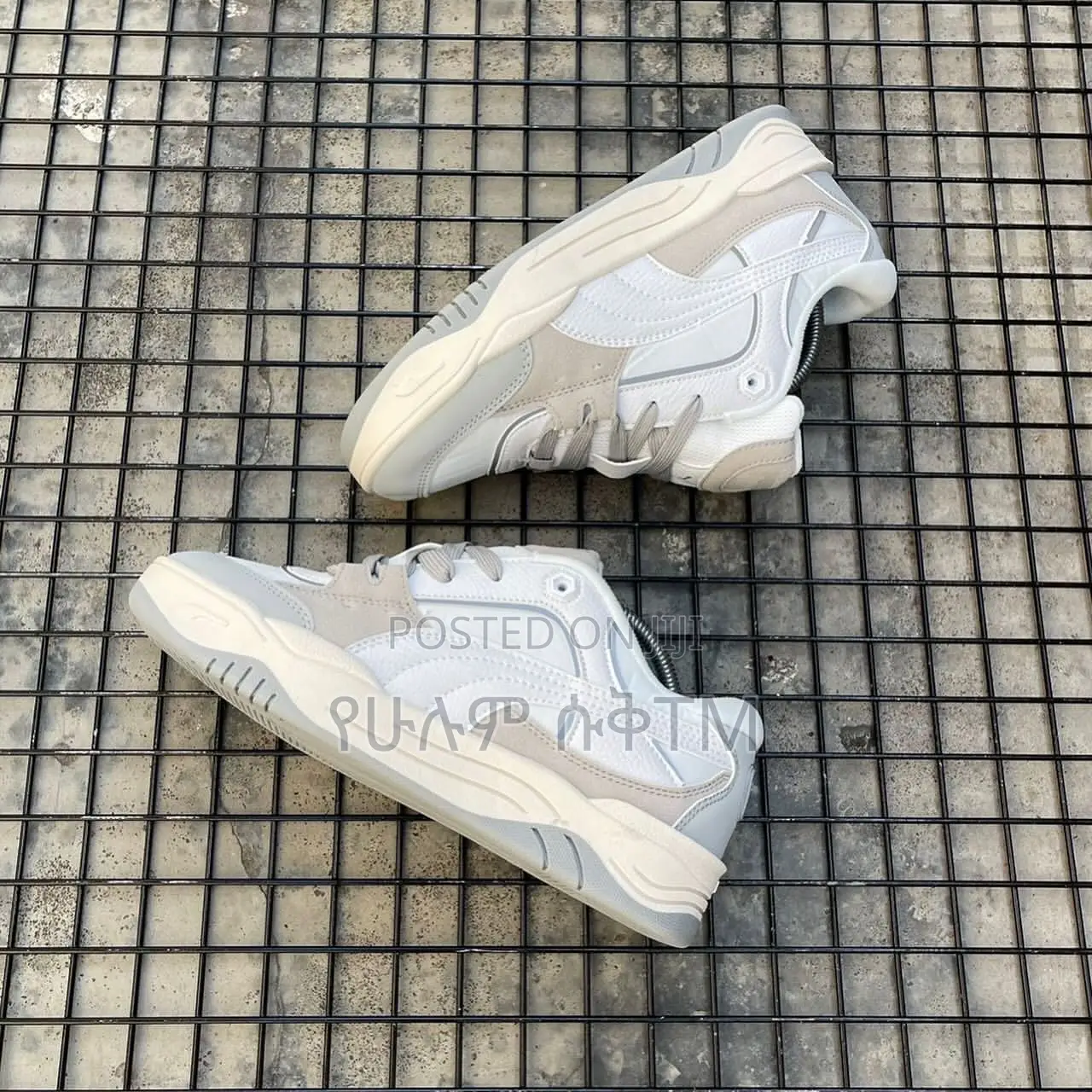 Original Puma 180 ‘Vapor Gray’ Women’S Chunky Sneakers Shoes