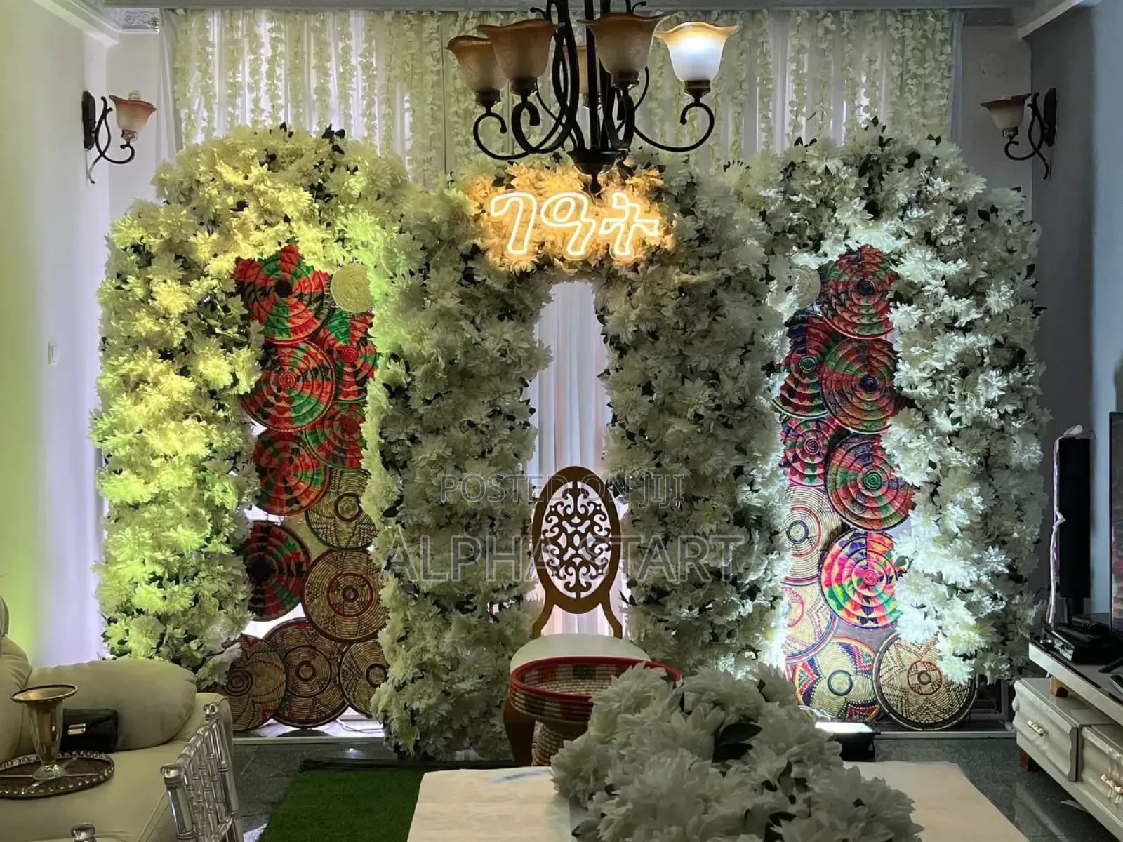 Alpha Decor ለ ሰርግ ለልደት ለክርስትና ለቤቢ ሻወር ሙሉ አገልግሎት እንሰጣለን