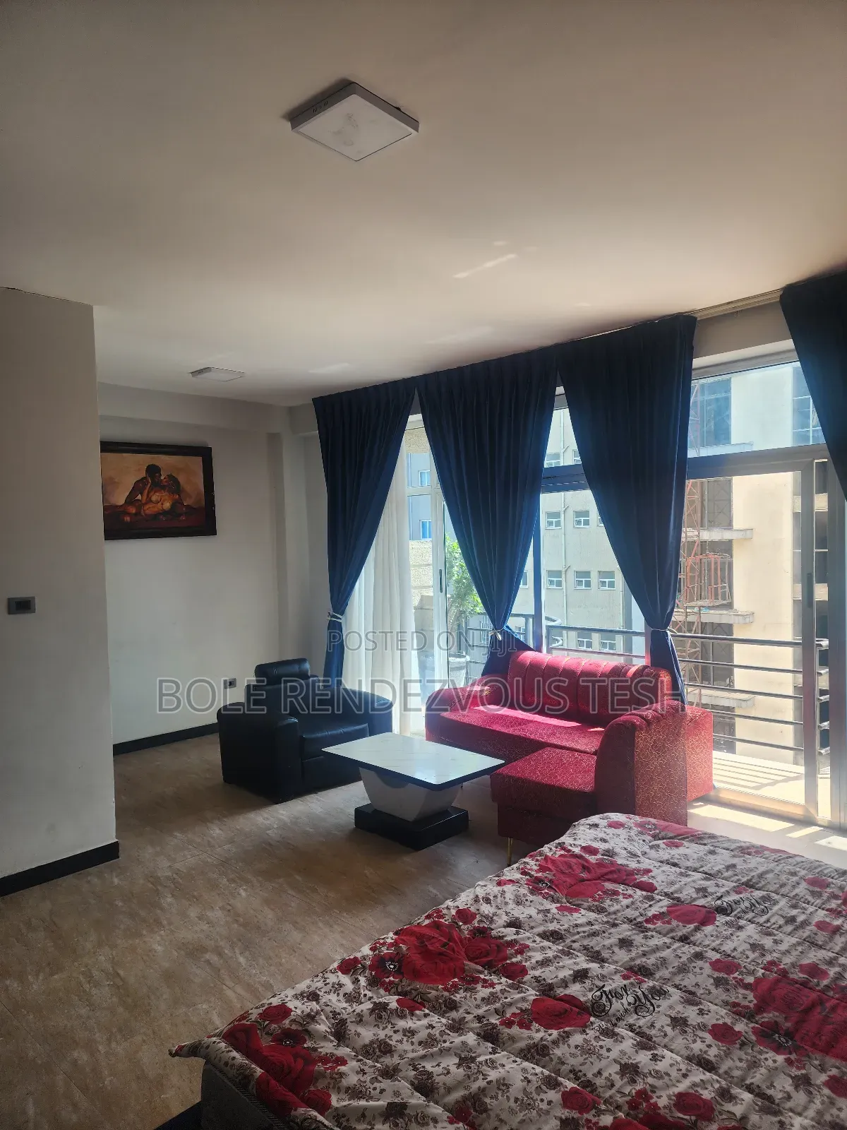 Furnished 1bdrm Apartment in Bole for rent