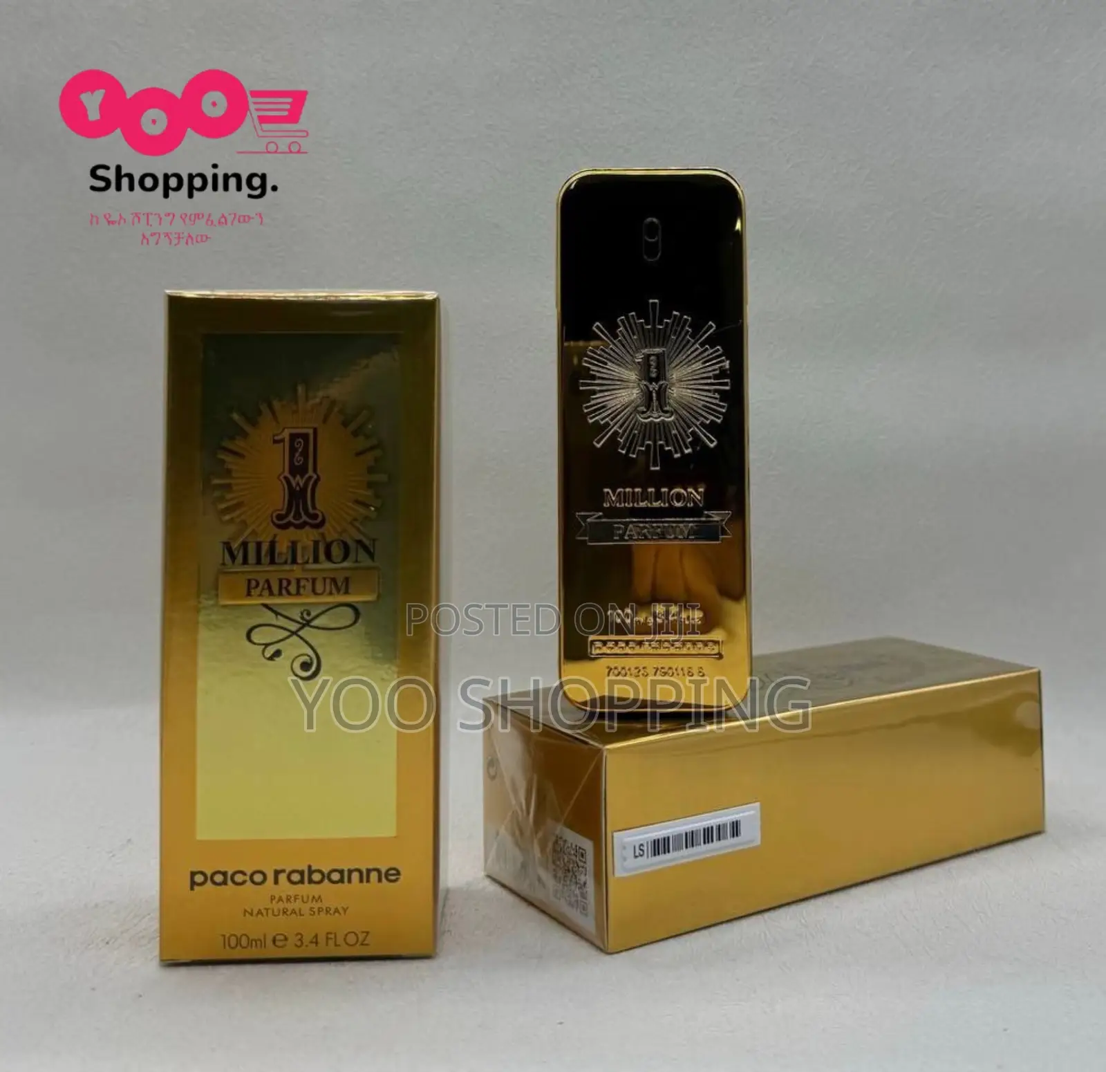 Paco Rabanne 1 Million Parfum Mens Perfume