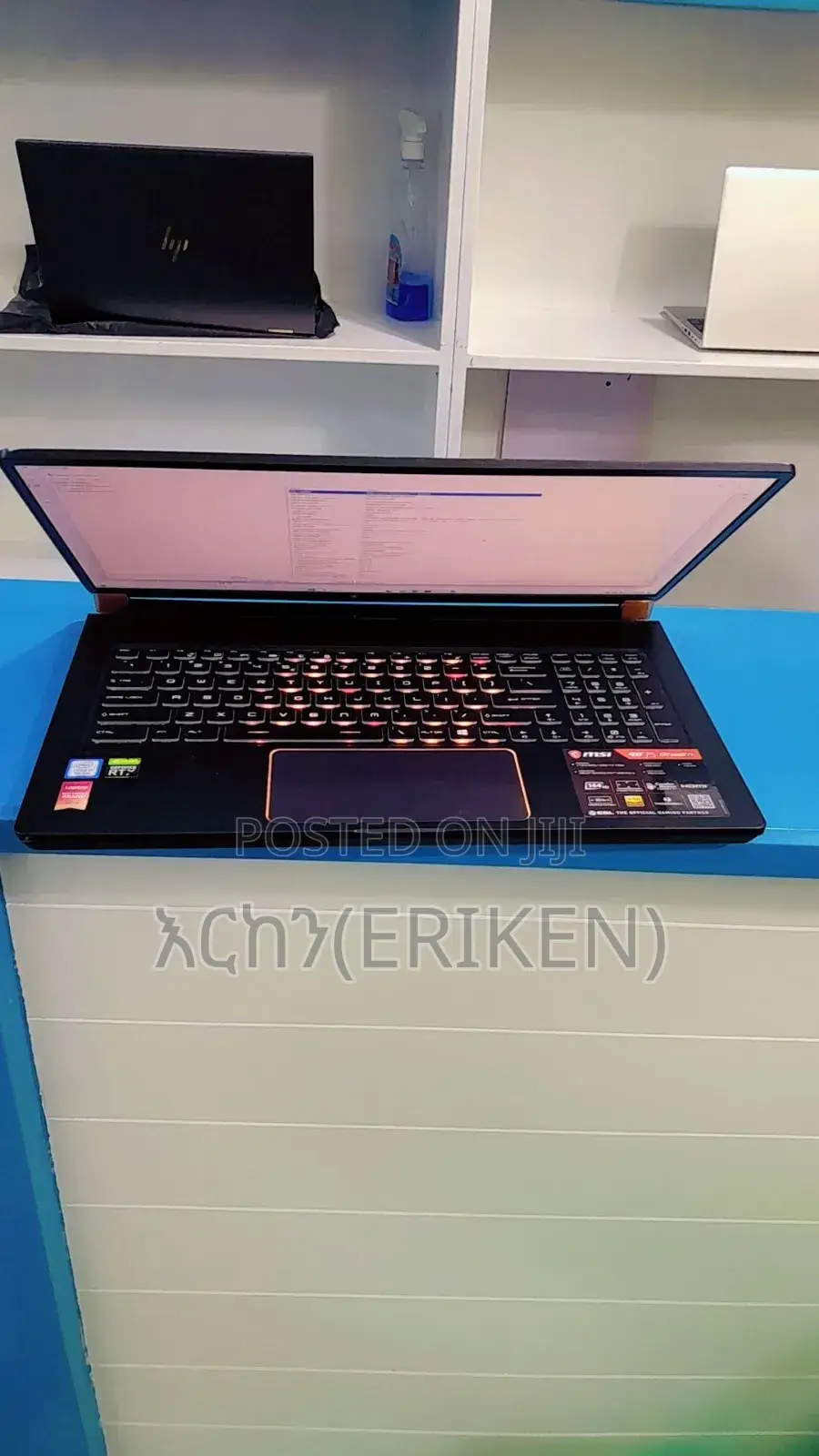New Laptop MSI Stealth GS77 16GB Intel Core I7 SSD 1T