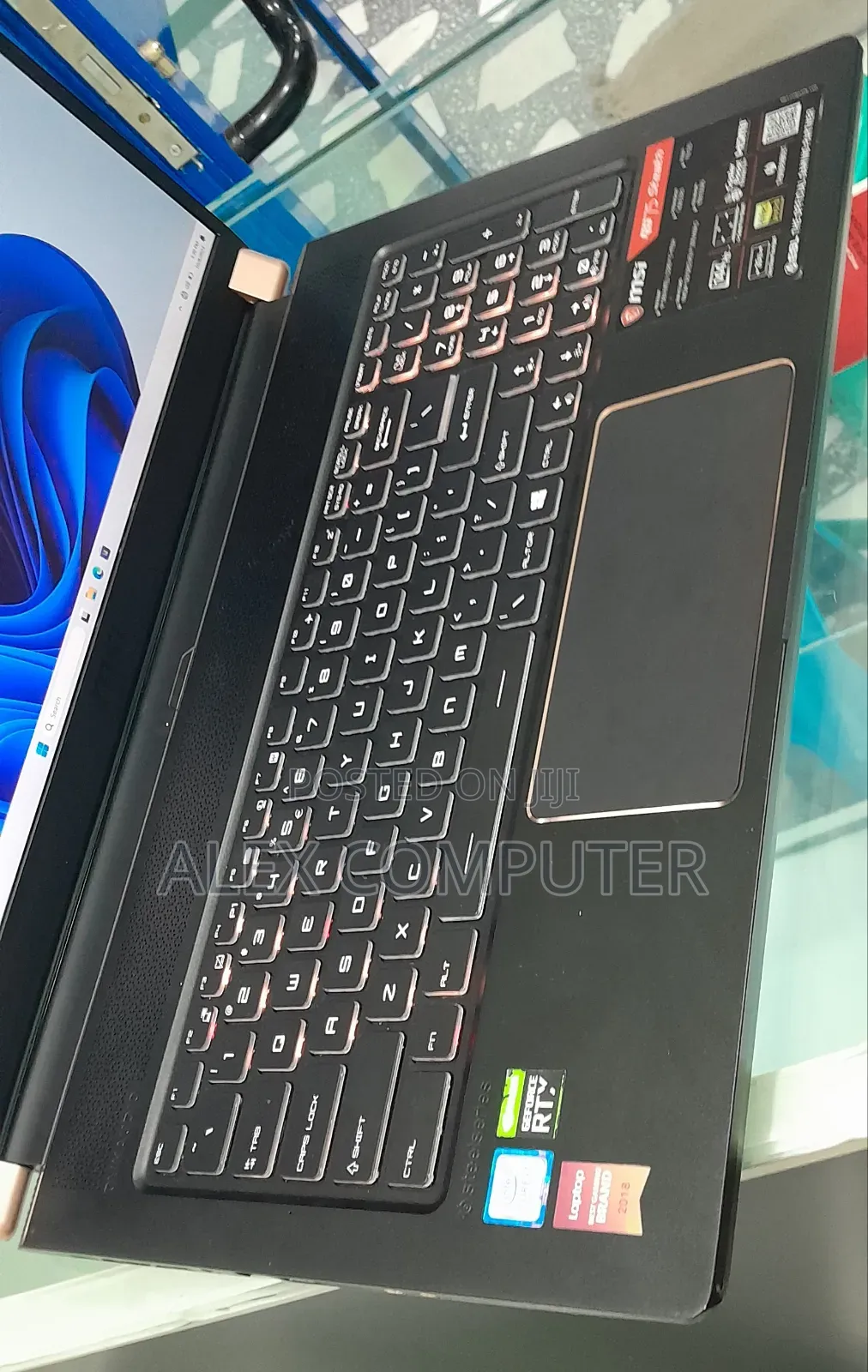 New Laptop MSI GS75 Stealth 16GB Intel Core I7 SSD 1T