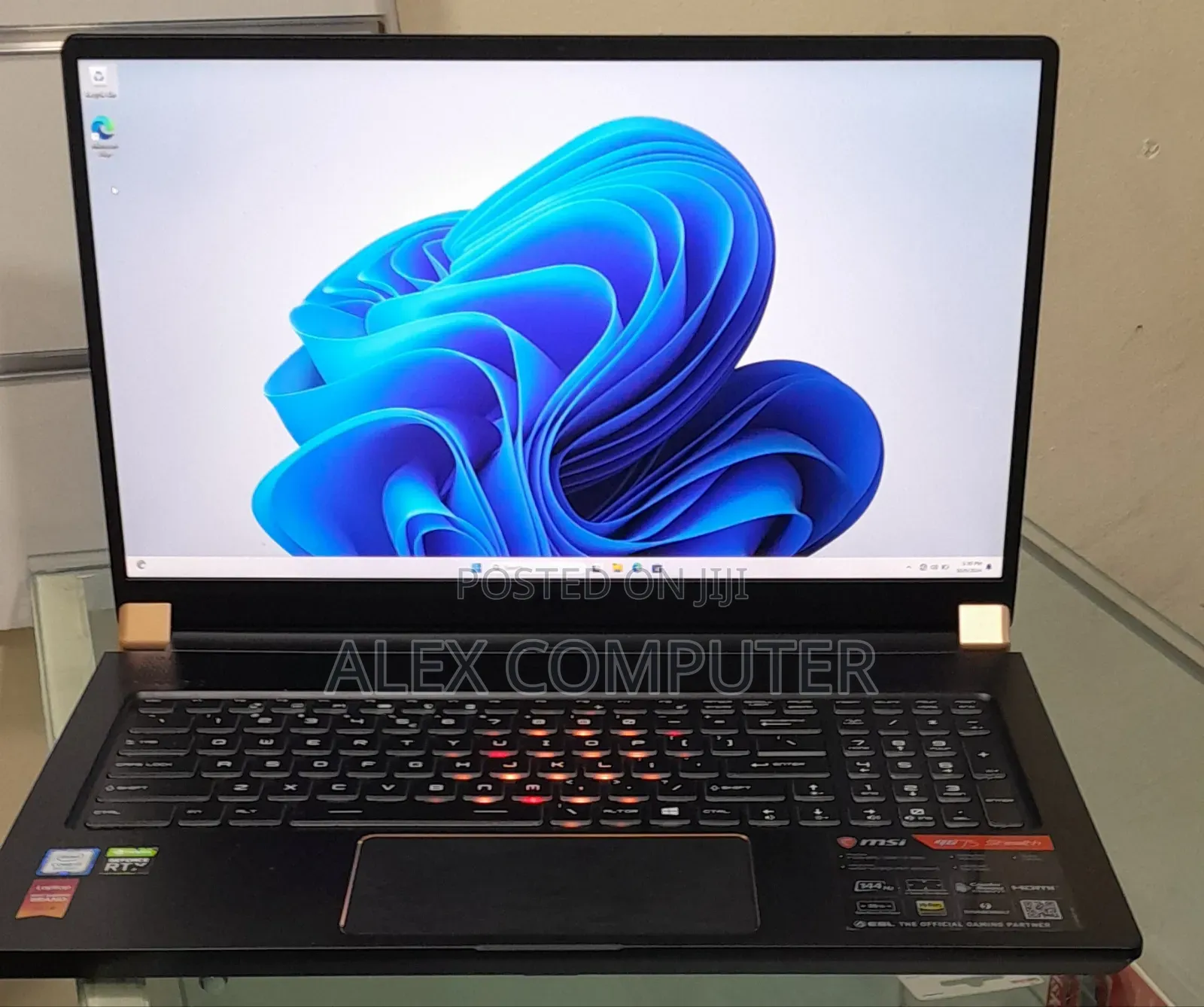 New Laptop MSI GS75 Stealth 16GB Intel Core I7 SSD 1T