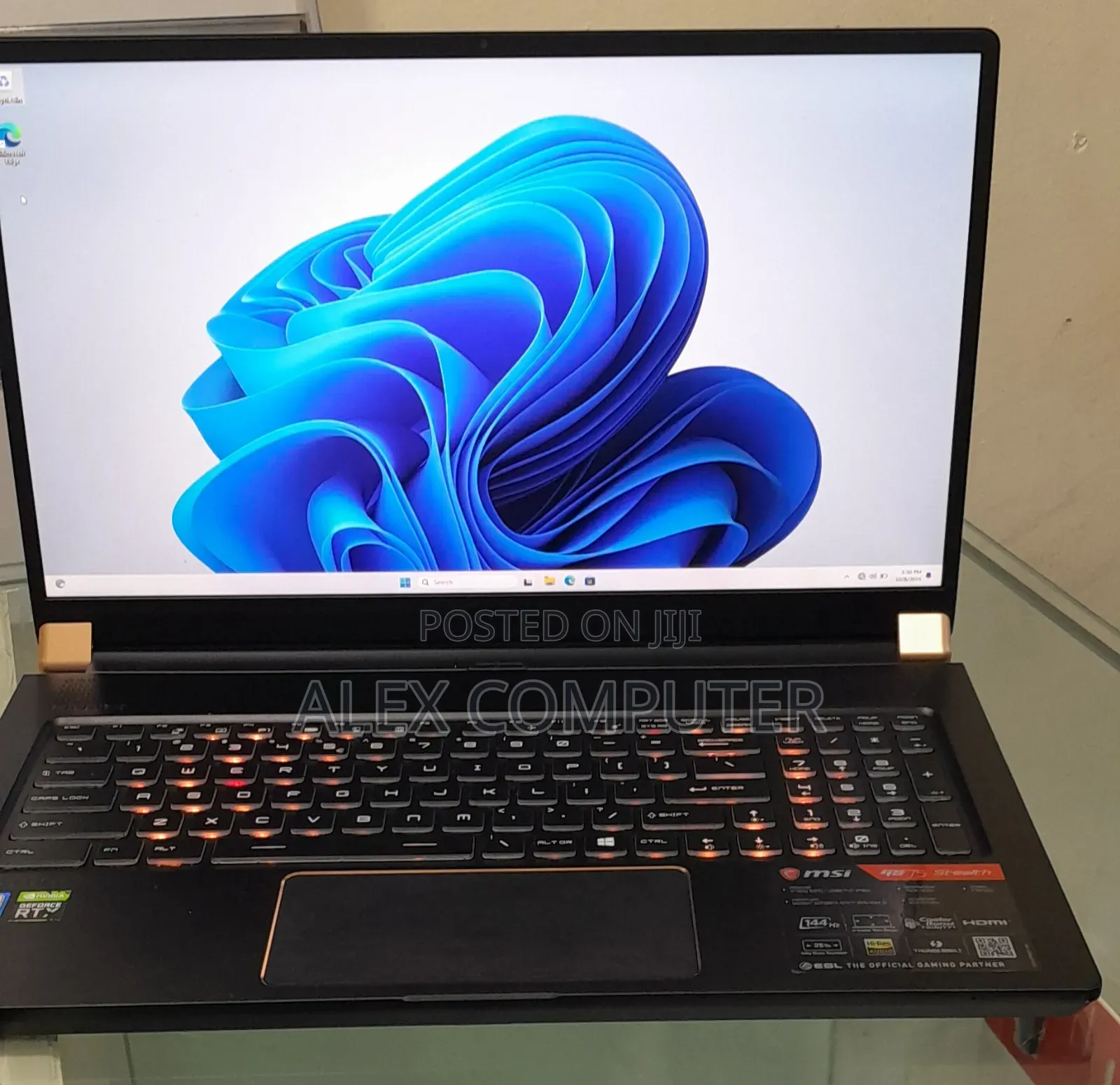 New Laptop MSI GS75 Stealth 16GB Intel Core I7 SSD 1T