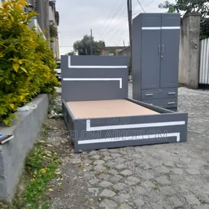 Photo - 1,20 Cm አልጋ እና 80 Cm ቁምሳጥን