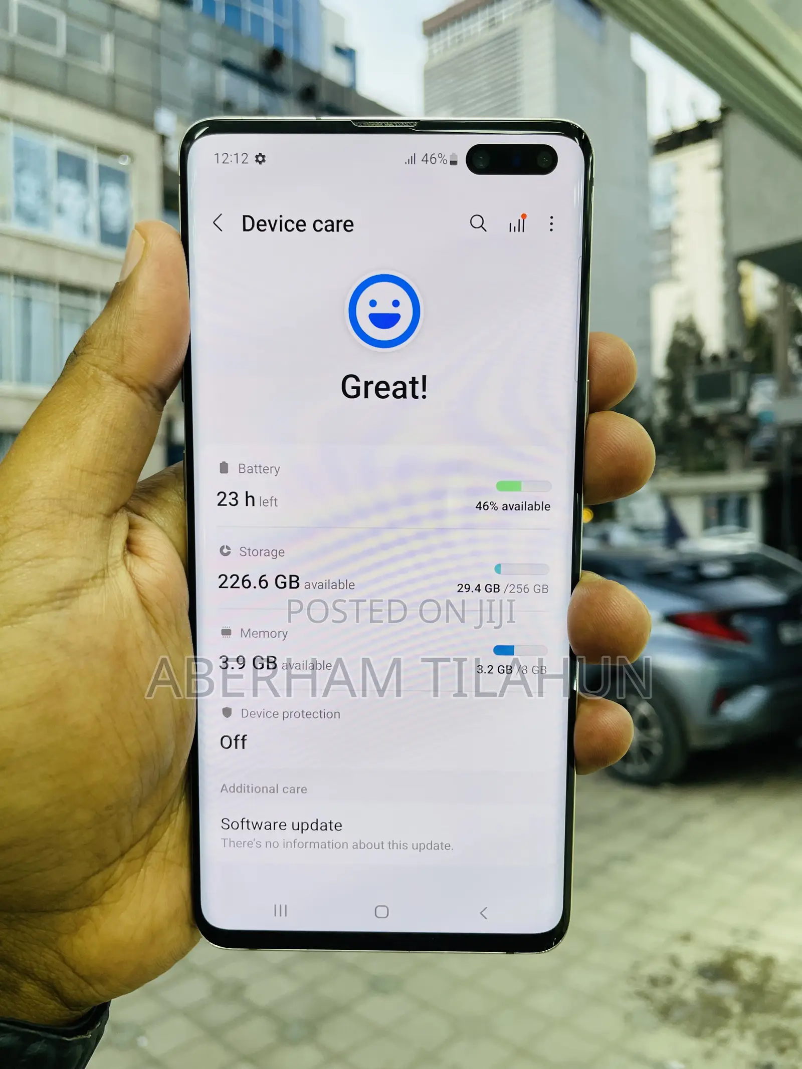 Samsung Galaxy S10 5G 256 GB Gold