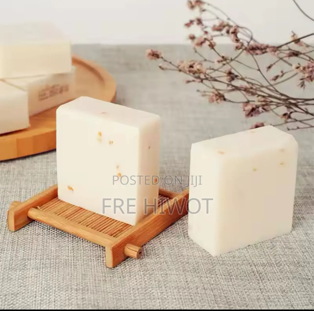 Thailand Rice Milk Soap Handmade High Quality Skin Smooth So