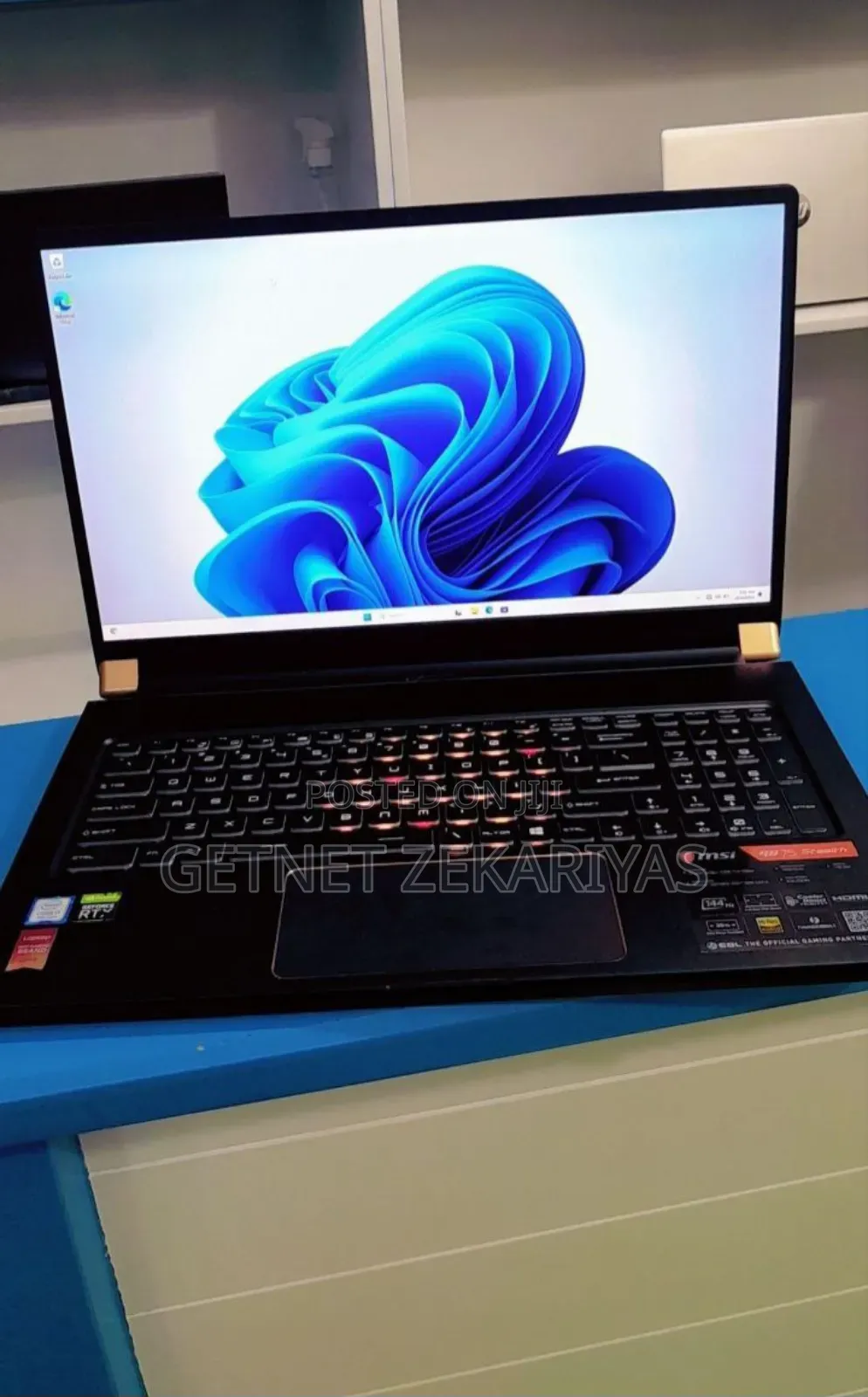 New Laptop MSI GS75 Stealth 16GB Intel Core I7 SSD 1T
