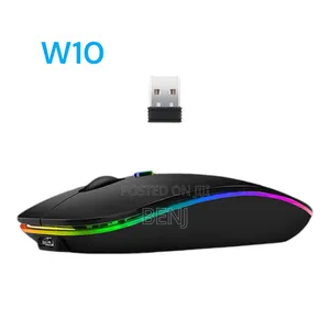 Photo - Hp W10 Wireless Mouse | Rechargeable | 3 Dpi
