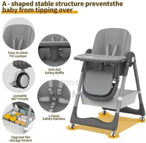 Multifunction Baby Feeding Chair 
Foldable High Chair