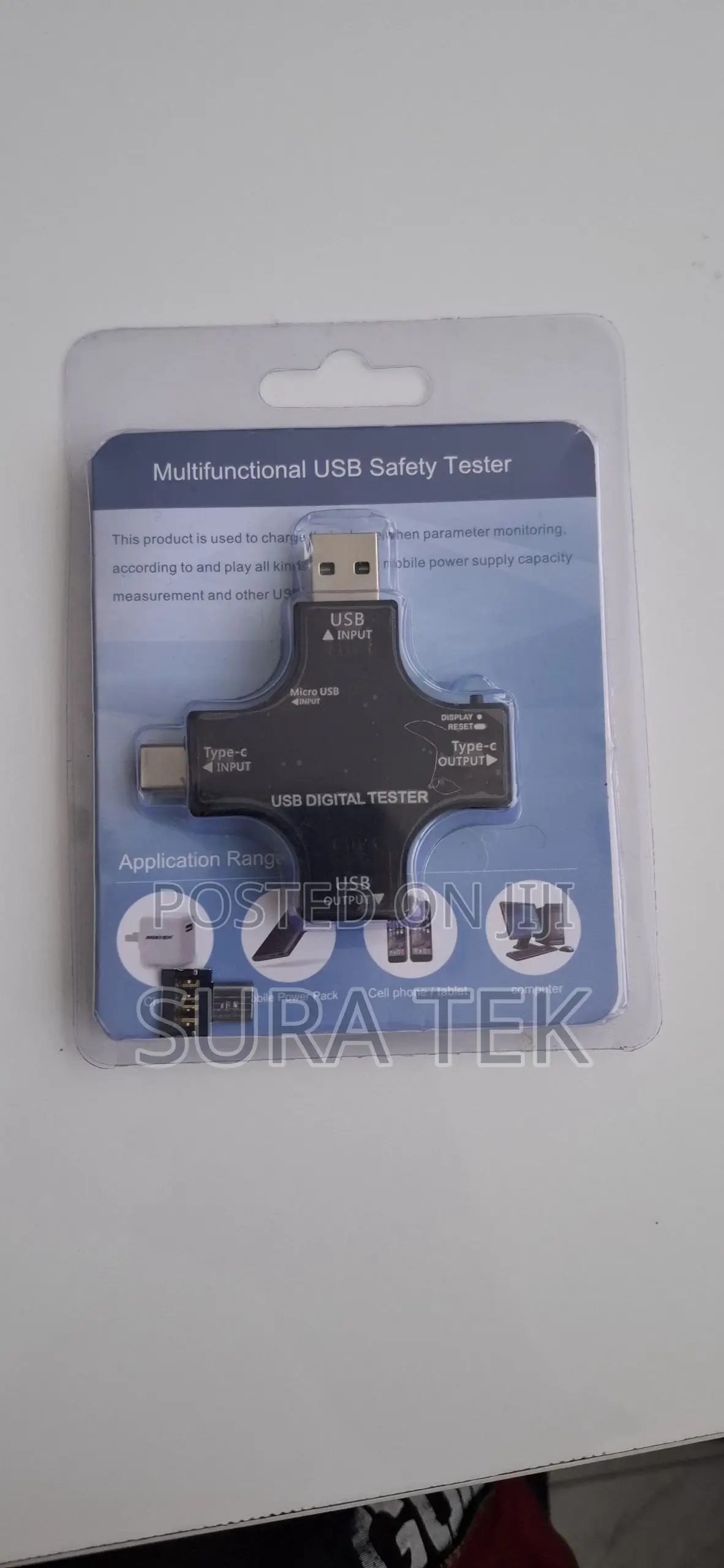 Digital Usb Volt Amp Meter