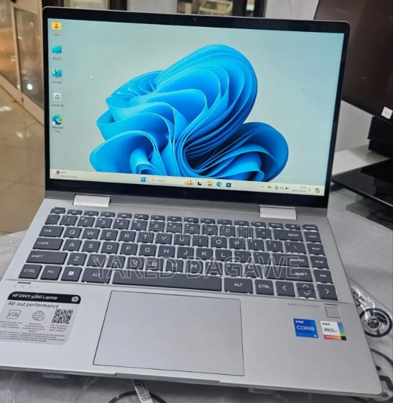 New Laptop HP Envy X360 8GB Intel Core I5 SSD 512GB