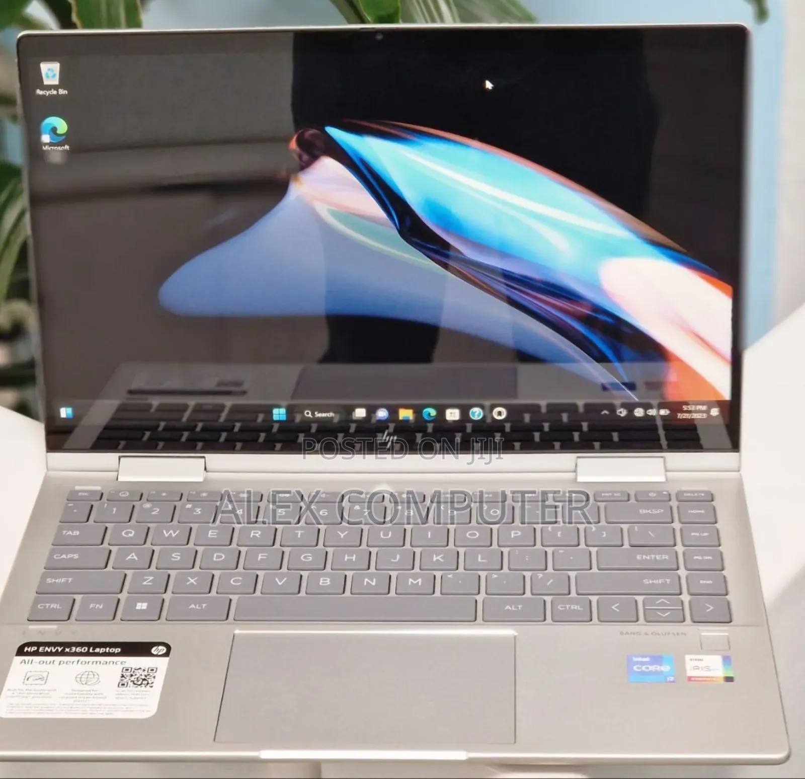 New Laptop HP Envy X360 16GB Intel Core I7 SSD 1T