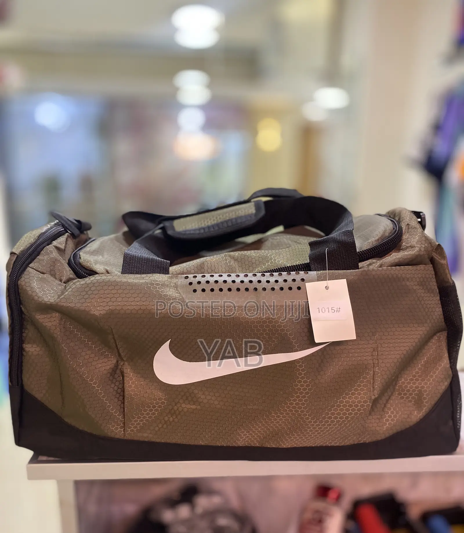 Brown Nike Sport Bags