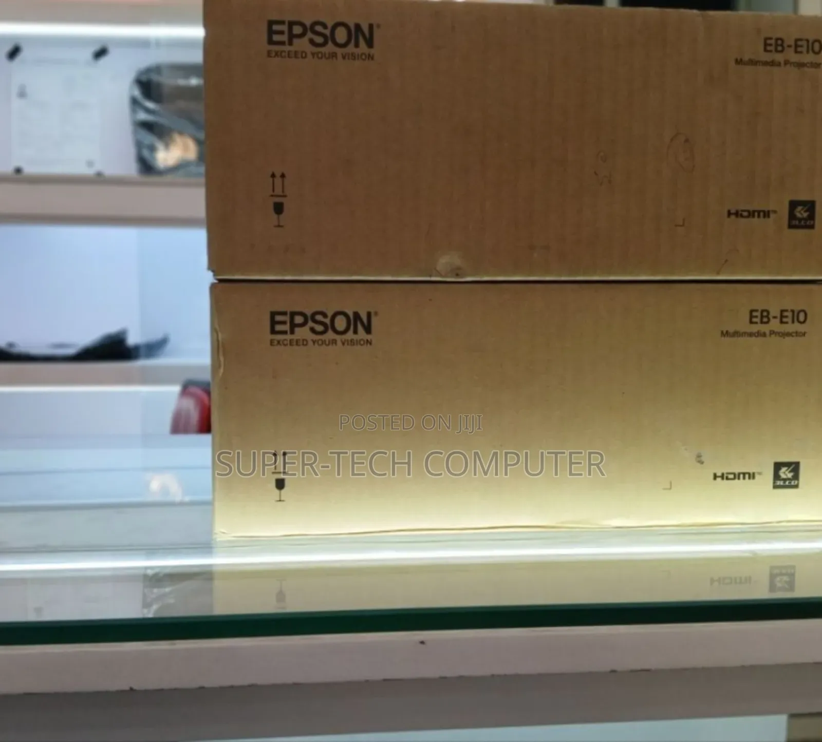 Brand New With Cartoon Epson EB-E10 Projector