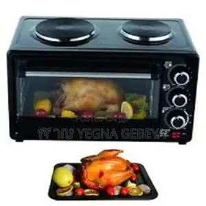 Electric Oven Oven With 2 Hot Plates