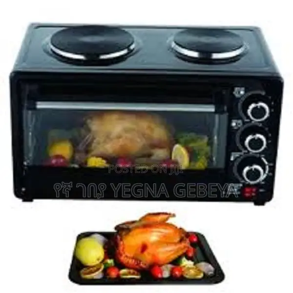 Electric Oven Oven With 2 Hot Plates