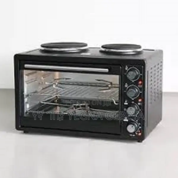 Electric Oven Oven With 2 Hot Plates