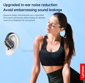 Lenovo Earbuds BT Mic Hi-fi Stereo Noise Reduction HD Call