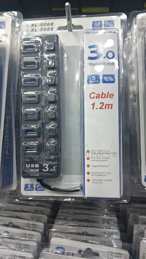 Photo - Usb Hub 7 Port on/Off |With Fuse | 3.0 |