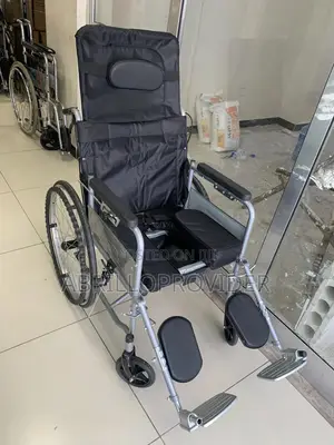 Photo - Wheelchair For Adult Folded Lightweight, Wheelchair Toilet