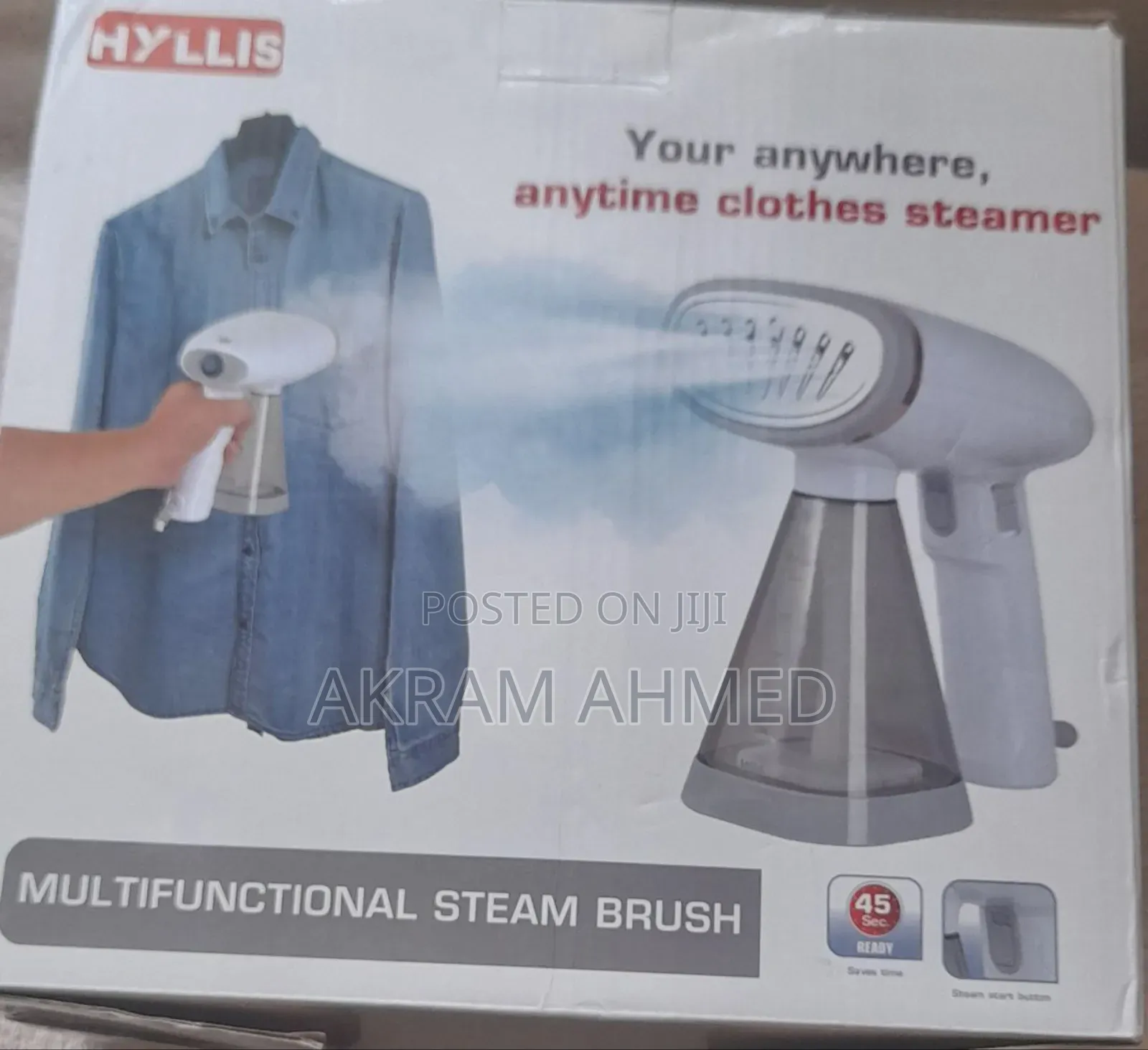 2 in 1 Garment Steam Brush