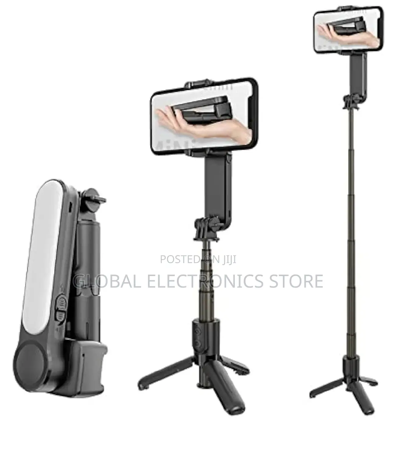 Mini Gimbal Stabilizer With Fill Light