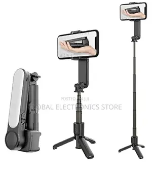 Mini Gimbal Stabilizer With Fill Light