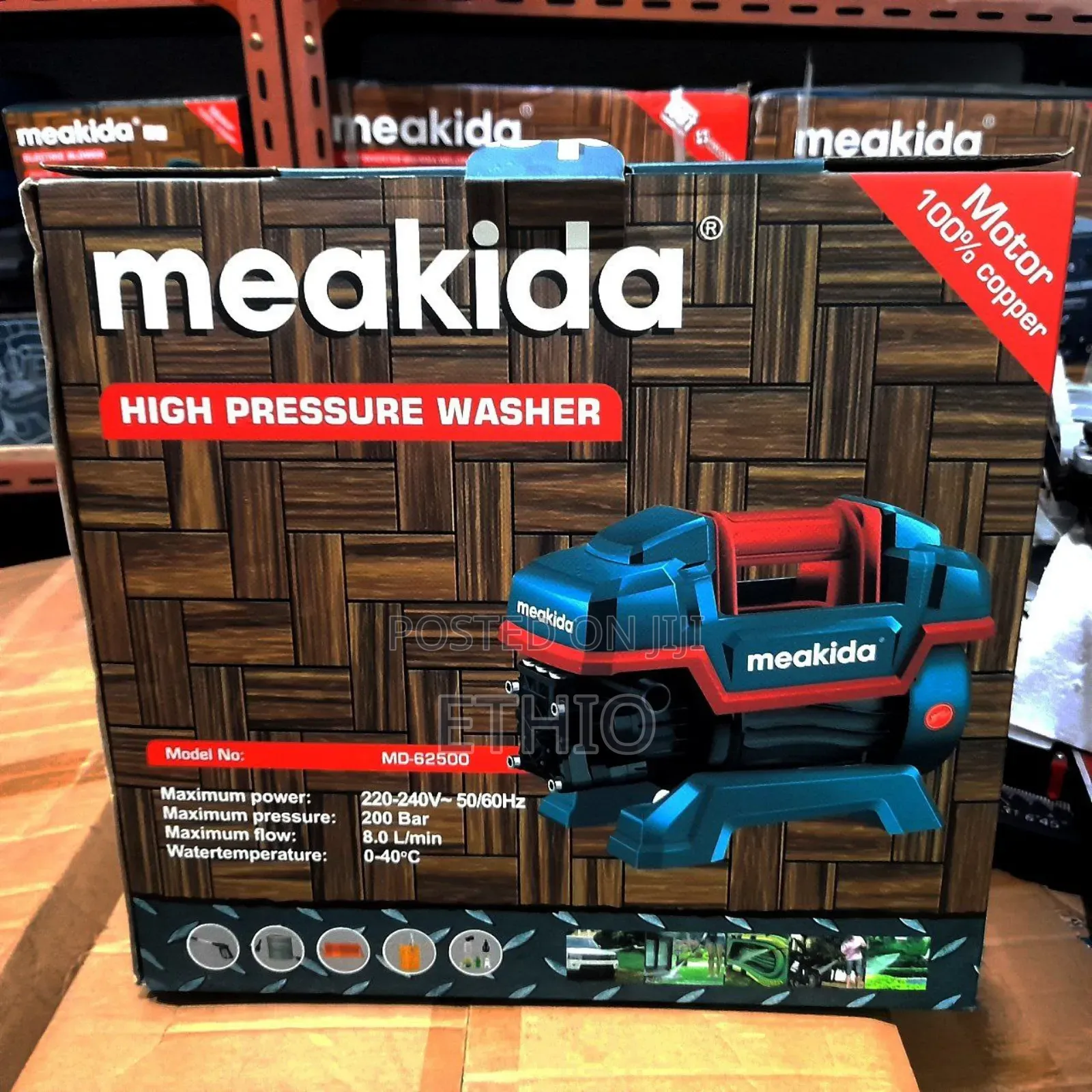 Meakida High Pressure Washer