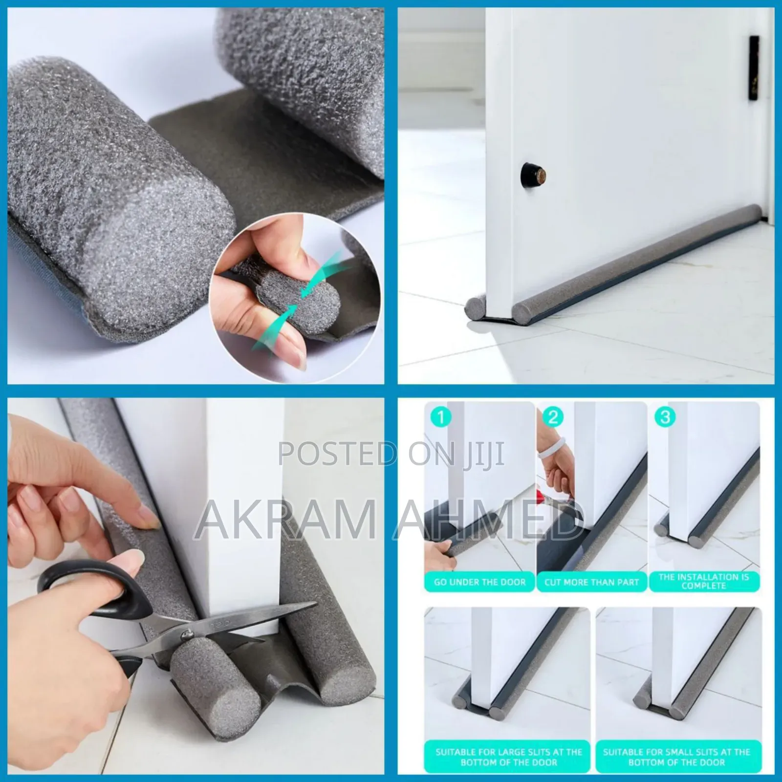 Door Bottom Seal Strip Stopper
