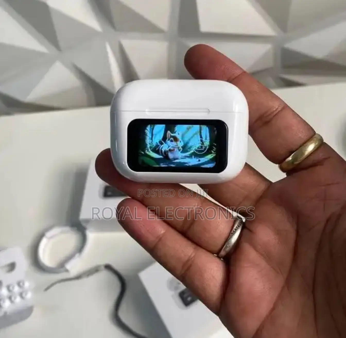 Original Earbuds With Active Noise Cancellation and Display