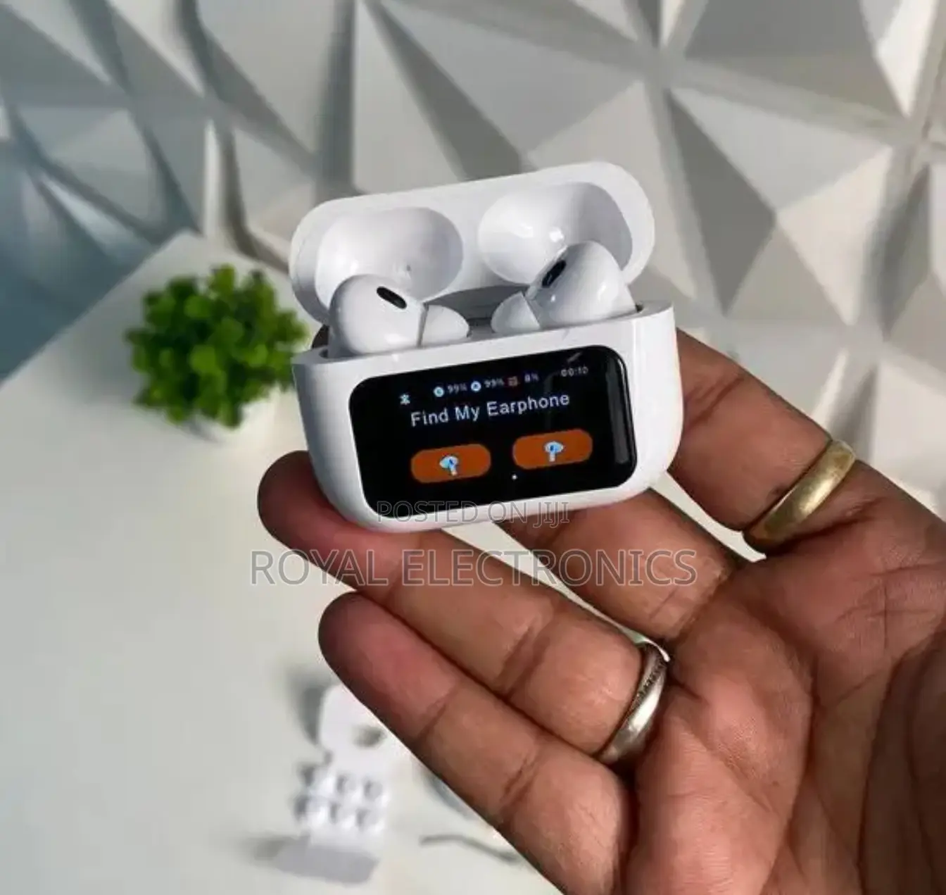 Original Earbuds With Active Noise Cancellation and Display