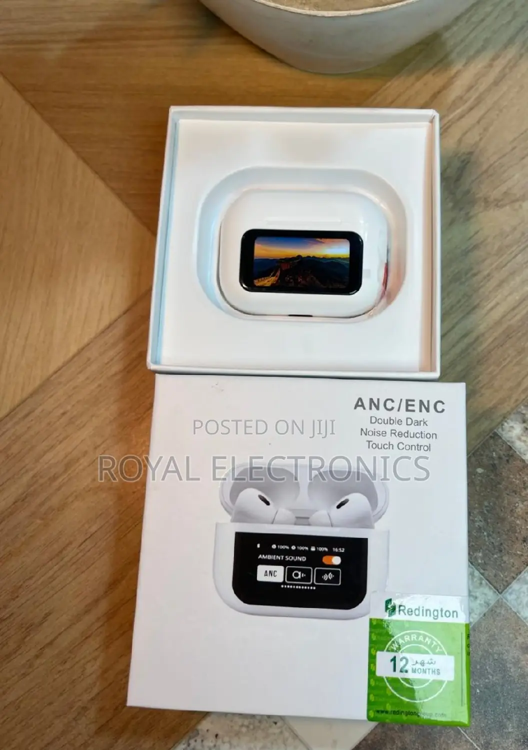 Original Earbuds With Active Noise Cancellation and Display