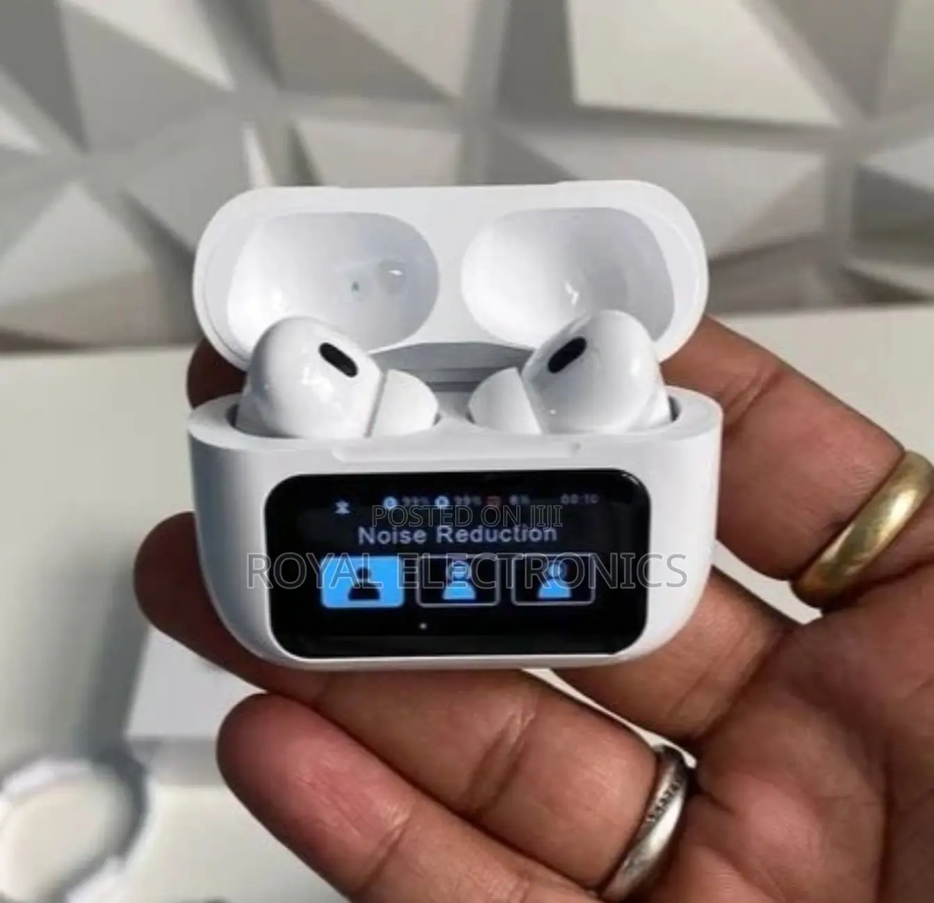 Original Earbuds With Active Noise Cancellation and Display