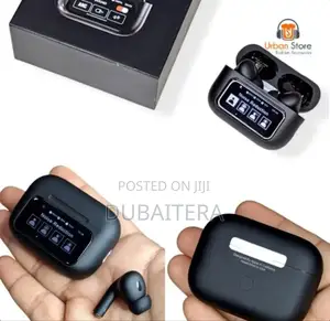 Premium Sound Quality Earbuds With Display and ANC + ENC